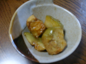 チーズみたいに濃厚☆白ナスの揚げ浸し