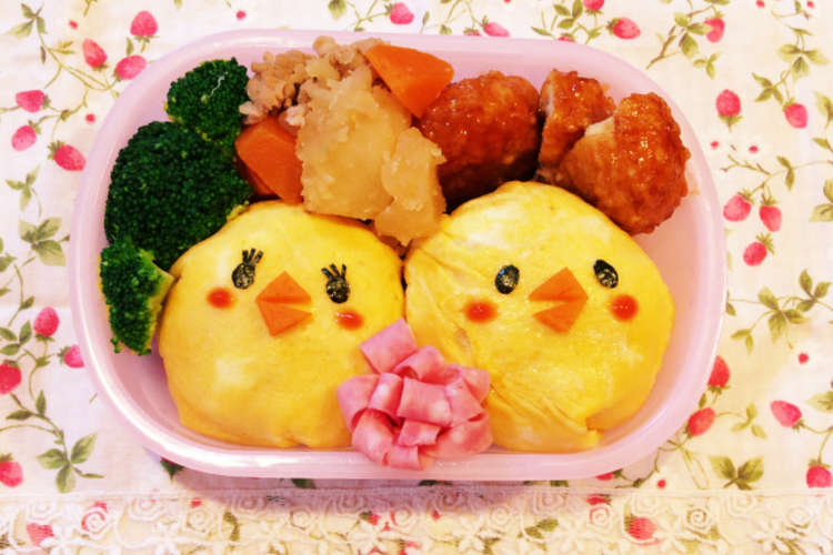 キャラ弁 オムライスのひよこちゃんズ レシピ 作り方 By あやぴよこ クックパッド 簡単おいしいみんなのレシピが352万品