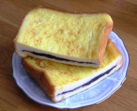 大好き!フレンチトースト風小倉サンド♪