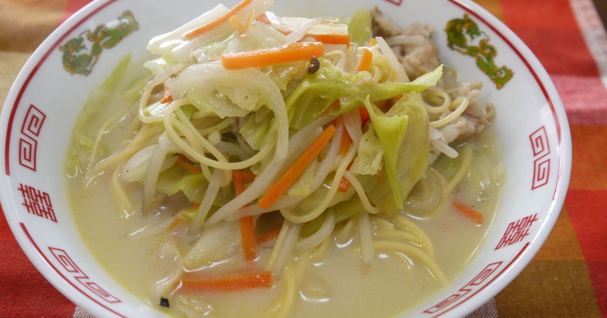 パスタdeちゃんぽん。 by ♡michiyo♡ 【クックパッド】 簡単おいしいみんなのレシピが352万品