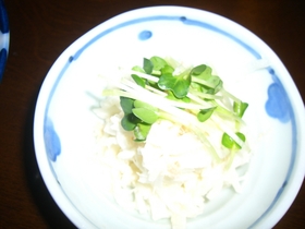 超簡単大根サラダ
