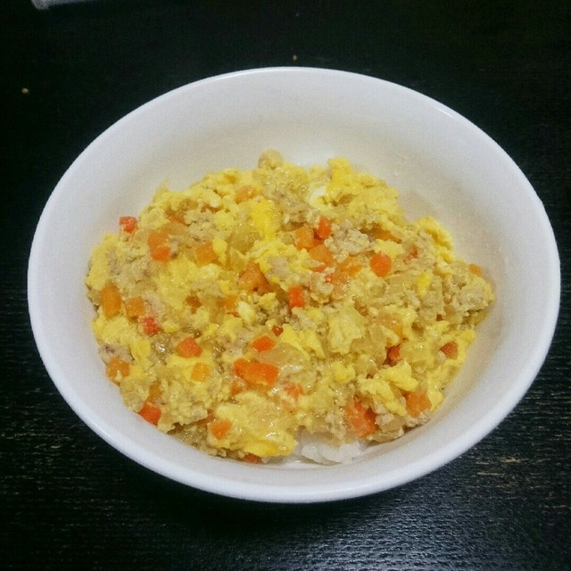 離乳食親子丼 離乳食後期 レシピ 作り方 By Yamp1425 クックパッド 簡単おいしいみんなのレシピが365万品