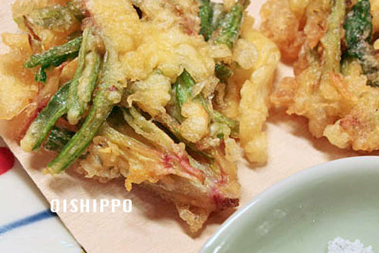 ほうれん草の根元の天ぷら レシピ 作り方 By おいしっぽ クックパッド 簡単おいしいみんなのレシピが352万品