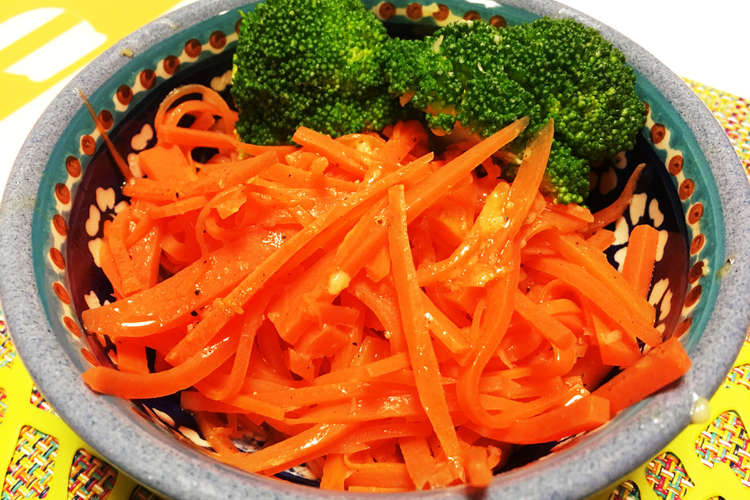 人参の洋風ナムル レシピ 作り方 By あちゃママ クックパッド