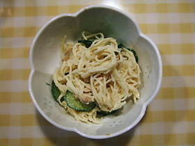 あまったそうめんで☆そうめんサラダ☆