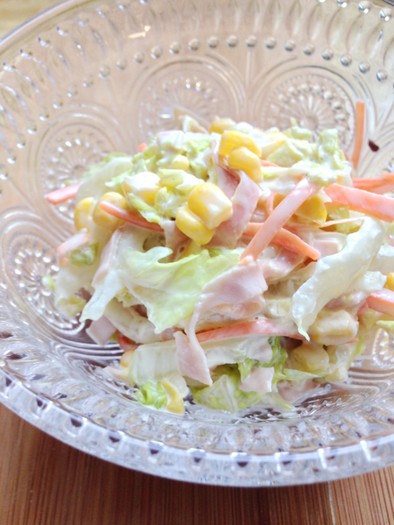 簡単☆白菜deコールスローサラダの写真