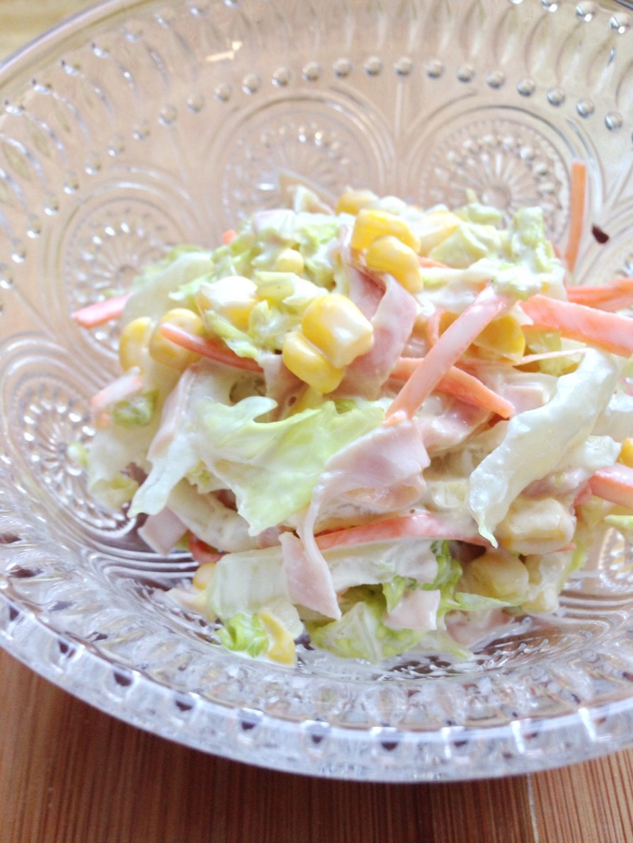 簡単☆白菜deコールスローサラダの画像