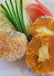 みんなが作ってる かぼちゃコロッケ 肉なしのレシピ クックパッド 簡単おいしいみんなのレシピが356万品