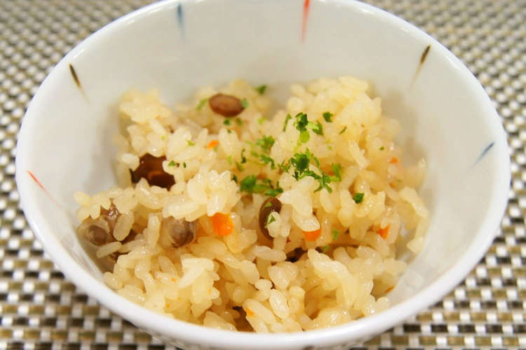 煎り大豆ご飯 レシピ 作り方 By 新潟市 クックパッド 簡単おいしいみんなのレシピが355万品