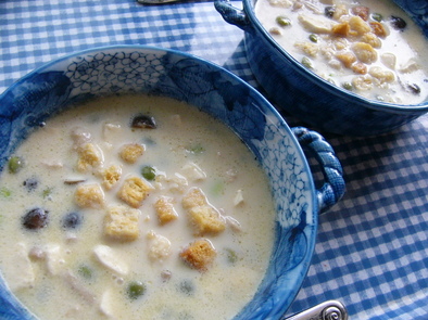栄養たっぷり朝食に☆枝豆と豆乳のスープの写真