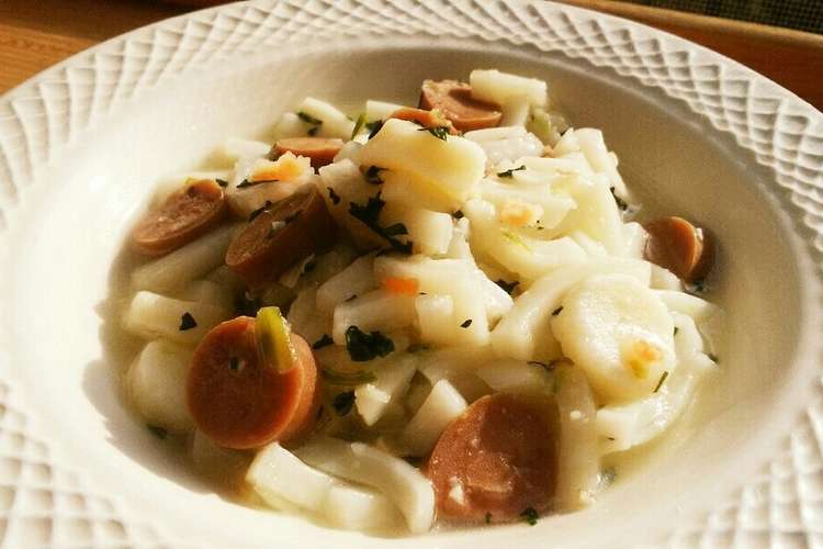 犬ご飯 レバーソーセージ入り煮込みうどん レシピ 作り方 By Ronreo クックパッド 簡単おいしいみんなのレシピが349万品