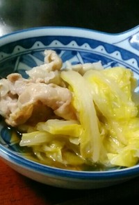 ⅲ豚バラ白菜＆豆乳スープ