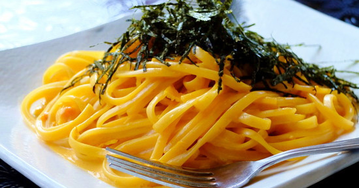 香り極上☆瓶詰め粒ウニのクリームパスタ！ by ち～sun 【クックパッド】 簡単おいしいみんなのレシピが350万品