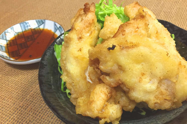 簡単とり天 むね肉でふわっふわ レシピ 作り方 By はるか 食の贅沢 クックパッド 簡単おいしいみんなのレシピが352万品