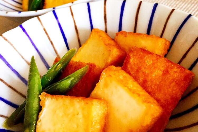 白だしの 絹厚揚げの炒め煮 レシピ 作り方 By みゅー クックパッド 簡単おいしいみんなのレシピが358万品