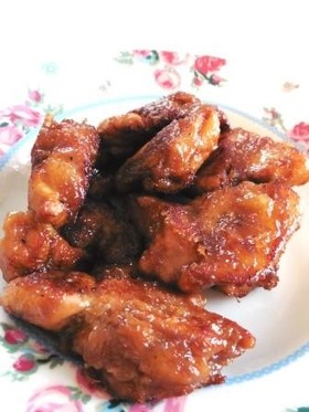 鶏もも肉の生姜みそから揚げ!