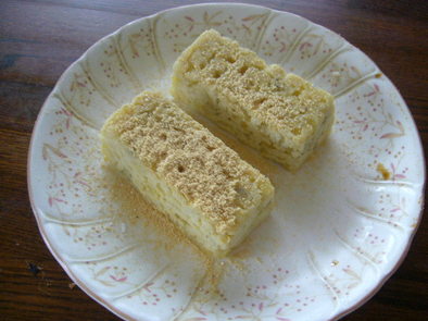 油卵粉なし！豆腐入スイートポテトケーキの写真