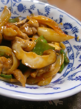 鶏肉のオーロラ炒め