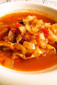 ミネストローネ　野菜スープ