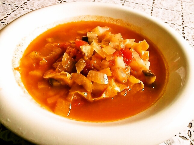 ミネストローネ　野菜スープの画像