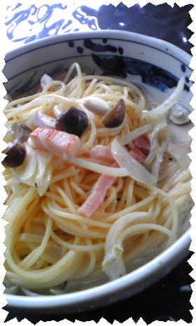 ♪生クリームいらずのクリームパスタ♪