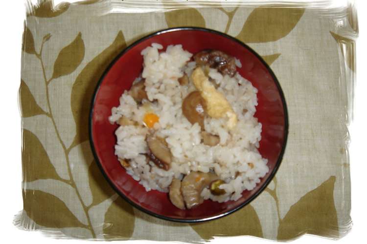 秋味 栗とピスタチオのご飯 レシピ 作り方 By Farnsworth クックパッド