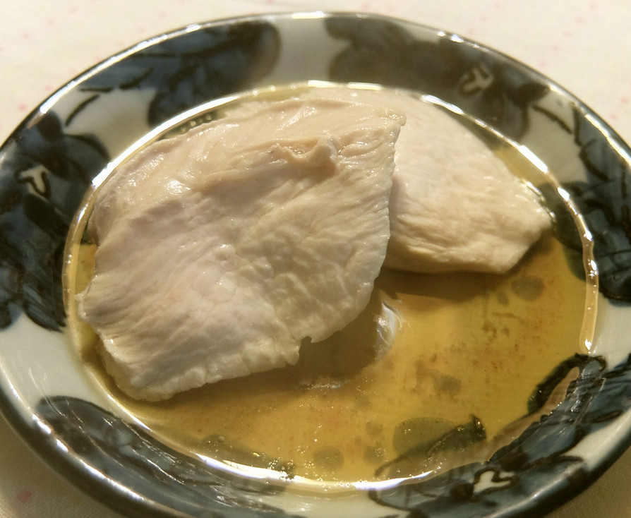 塩胡麻油で美味しい鶏シャブの画像