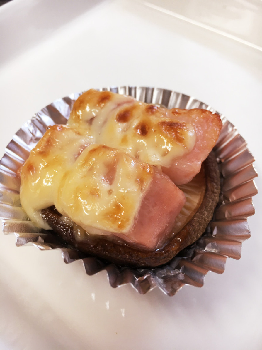 お弁当&おつまみに♡椎茸ベーコンマヨ焼きの画像