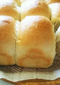 ふわふわ〜な黒糖ミルクちぎりパン