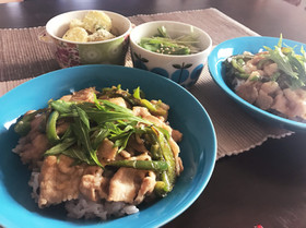 簡単豚丼☆ローストビーフのタレが余ったら