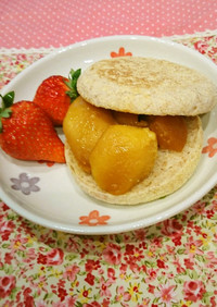 キャラメル林檎サンド&トースト