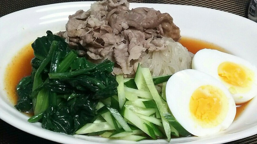 簡単絶品！本格的な韓国冷麺♪の画像