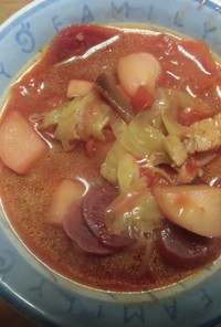 ボルシチ風野菜スープ