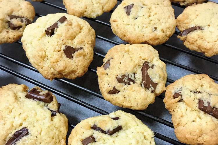 サクサクリッチなチョコチップクッキー レシピ 作り方 By がっちゃんの胃袋 クックパッド