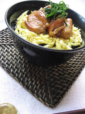 鶏の照り焼き丼