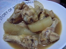 我が家のレシピ!あっさり鶏の煮物♡