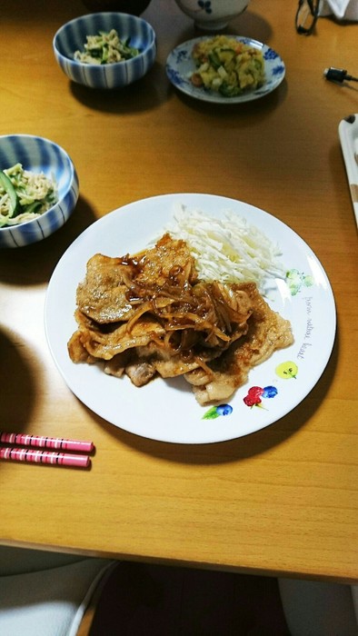 簡単！美味しい⭐豚の生姜焼きの写真