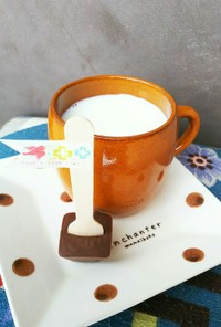ホットチョコミルク用チョコスプーン
