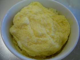 レンジで簡単♪ふわふわ蒸し卵