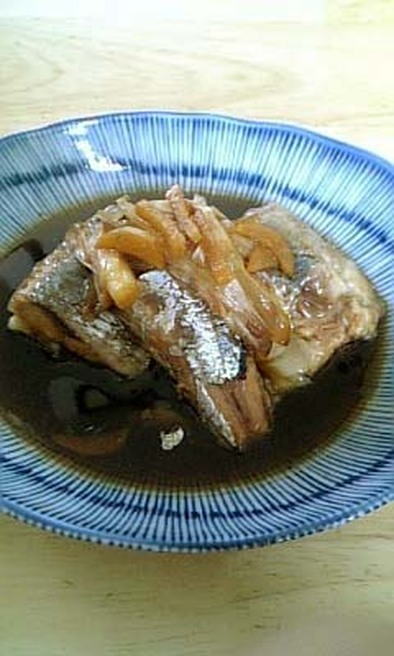 旬のさんまの生姜煮の写真