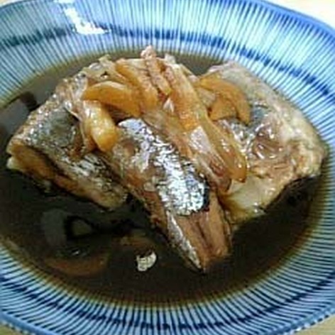 旬のさんまの生姜煮