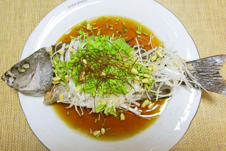 清蒸鮮魚 イサキの中華蒸し レシピ 作り方 By クックgonbao クックパッド 簡単おいしいみんなのレシピが353万品
