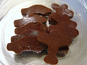 こどものおやつにも☆チョコ寒天