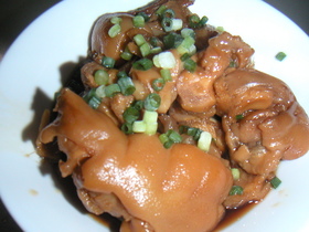 豚足(しょう油味)