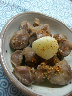 つまみに弁当に☆塩砂肝