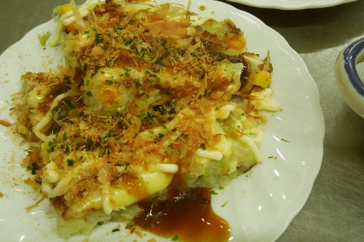 もっちり米粉のお好み焼き レシピ 作り方 By 秋田県かづの市 クックパッド 簡単おいしいみんなのレシピが354万品