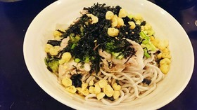 超簡単!5分未満!ぶっかけ肉そば