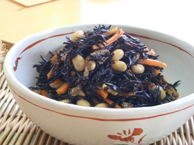 ひじき◻お豆の煮つけ✥✥