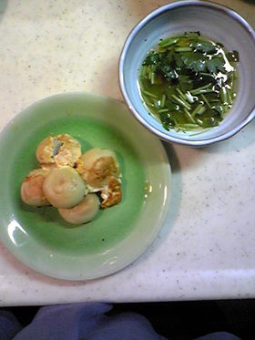 もち麩でもちもち玉子焼きw