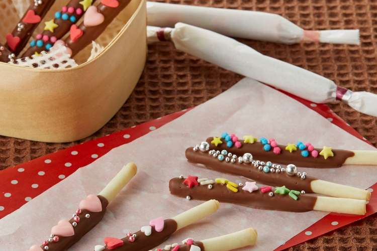 バレンタイン チョコスティック レシピ 作り方 By クレハ クックパッド 簡単おいしいみんなのレシピが376万品